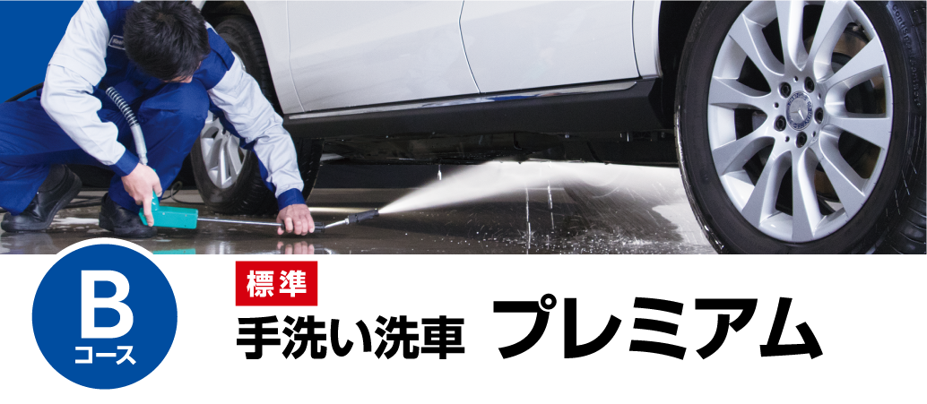 プレミアム手洗い洗車